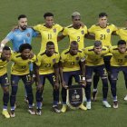 Jugadores de Ecuador, en una fotografía de archivo.