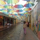 Centro. ‘Ciudad Libro’ se denominó el proyecto que convirtió a la ciudad de las ‘Siete Colinas’ en un mural de cultura y tradiciones.