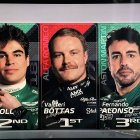 Bottas quedó primero, le siguieron Stroll y Alonso.