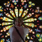 Piezas. El rosetón, una de las obras más conocidas de la Basílica, fue limpiado y restaurado, pero no se desmontaron piezas.