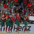 Portugal tuvo una noche deslumbrante en Lisboa.