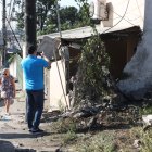 El auto accidentado, en el caso en que estaría involucrado Juan Carlos Izquierdo.