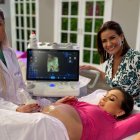 Silvana con Michela Pincay y Wendy Rosillo.