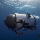 Submarino Titan perdido en las profundidades del océano Atlántico.