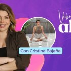 Cristina Bajaña en un episodio de Vibrando Alto.