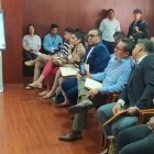 Los delegados de las organizaciones políticas recibieron una explicación de la inscripción al voto telemático.