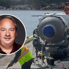 Jay Bloom publicó imágenes de mensajes de texto intercambiados entre él y Stockton Rush, quien murió en el sumergible Titán.