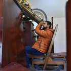 Visitas. Durante los tres meses de verano se llevan a cabo encuentros nocturnos para avistar planetas y estrellas desde el telescopio Merz.