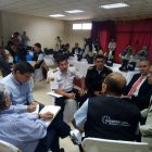 Trabajo. Representantes de varias entidades conformaron las mesas de trabajo.