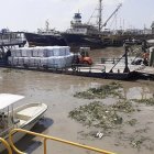 Carga. Los delincuentes roban la carga de la empresa Naturisa S. A.