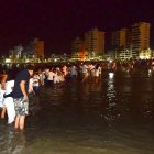 Tradición. Miles cumplieron, el 23 de junio de 2022, el baño de fe.