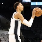 Wembanyama se puso ya el uniforme del equipo.