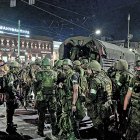 Retorno. El equipo de Wagner abandona Rostov-on-Don.