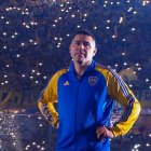 Riquelme fue ovacionado por más de 50 mil hinchas que se dieron cita en La Bombonera.