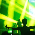 Molotov durante su presentación.