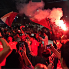 Llegada de Enner Valencia a Brasil