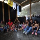 Varias familias de ecuatorianos atravesaron el "infierno del Darién"