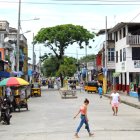 En unos sectores de Muisne reportaron ciertos daños en dependencias.