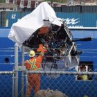 El rescate de 5 piezas del sumergible de la compañía Ocean Gate que fueron extraídas del fondo del océano.