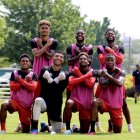 La selección panameña culminó con éxito su última práctica.