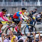El ciclista ecuatoriano Richard Carapaz durante la presentación de los equipos del Tour de Francia.