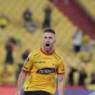 Jonathan Bauman anotó el gol sobre el final del partido para darle el empate a BSC.