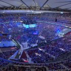 El estadio Cívitas Metropolitano se llenó con casi 70.000 personas que presenciaron la Velada del Año 3