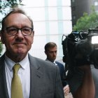 El actor a su salida del jucio el pasado viernes 30 de junio.