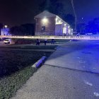 Baltimore (United States), 02/07/2023.- A handout photo made available by the Baltimore Police Department shows the aftermath of a shooting at a block party shortly after midnight local time in Baltimore, Maryland, USA, 02 July 2023. One person was killed at the scene and a second died later at the hospital, 20 of the 28 additional injured persons walked or drove themselves to area hospitals according to the Baltimore Police Department. (Estados Unidos) EFE/EPA/BALTIMORE POLICE DEPARTMENT HANDOUT HANDOUT EDITORIAL USE ONLY/NO SALES