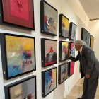 Apertura. Jorge Guillermo Artieda, frente a su obra.