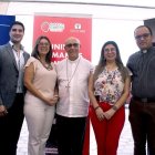 Inauguración. Donantes y miembros de Diakonía, el pasado 20 de junio.