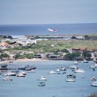 Fotografía del Puerto Baquerizo Moreno en la isla de San Cristóbal, en los Galápagos (Ecuador).