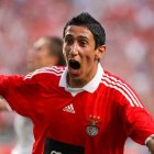Di María marcó 15 goles en 125 partidos con la camiseta del Benfica.