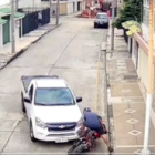 El video del atropello se volvió viral en redes sociales