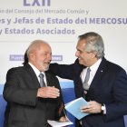 El presidente brasileño Luiz Inácio Lula da Silva recibió este martes la presidencia pro témpore de Mercosur.