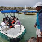 Las travesías entre islas son fuentes de contaminación.