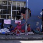 Viaje. Migrantes ingresan de forma ilegal a Honduras para ir a Estados Unidos.