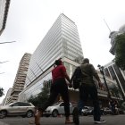 Embargo. La edificación está en la avenida 9 de Octubre, centro de Guayaquil