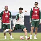 La selección azteca completó su último entrenamiento antes de viajar a Dallas.