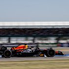 Silverstone (United Kingdom), 07/07/2023.- Dutch Formula One driver Max Verstappen of Red Bull Racing in action during the first practice session for the British Grand Prix, at the Silverstone Circuit race track in Silverstone, Britain, 07 July 2023. The Formula 1 British Grand Prix 2023 is held on 09 July. (Fórmula Uno, Reino Unido) EFE/EPA/CHRISTIAN BRUNA