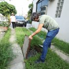 Reclamos. Los vecinos se quejan por el mal estado de algunos pozos sépticos.