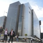 Complejo Judicial Norte en el sector de la Amazonas y Gaspar de Villaroel, en Quito.