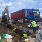 La gente de la zona estuvo a la espera de esta obra de gran trascendencia local