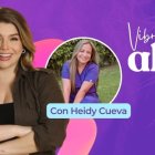 Heidy Cueva en un episodio de Vibrando Alto.