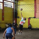 Actividad. Los jóvenes del sector han sido atraídos por este deporte y separados de posibles vicios.