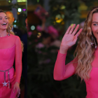 Margot Robbie en la Alfombra Rosa en México.