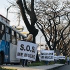 Jornada. Al plantón acudieron habitantes de diferentes sectores de Guayaquil, incluso de urbanizaciones del cantón Daule.