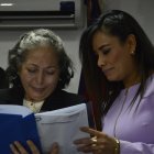 Patricia Ochoa, viuda del excomandante Jorge Gabela