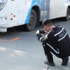 La Oficina de Investigación de Accidentes de Tránsito llegó hasta el lugar para recabar indicios