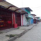 Este fue el cuartel de los bomberos que sufrió un atentado, en Daule.